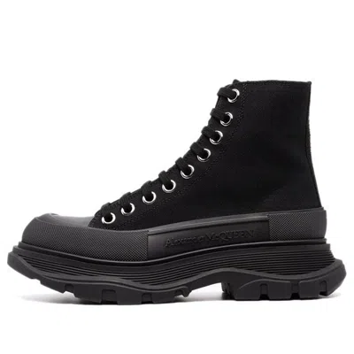 ALEXANDER MCQUEEN (WMNS) Alexander McQueen Tread Slick Lace Up Boot 'Black'