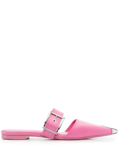 ALEXANDER MCQUEEN ALEXANDER MCQUEEN WOMEN'S FLAT MULES