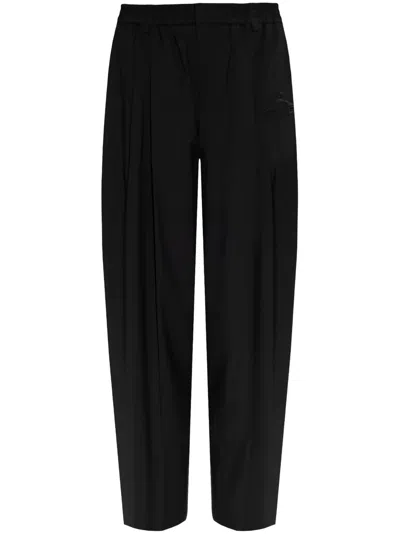 ALEXANDER WANG ELASTICATED-WAIST TAILORED TROUSERS