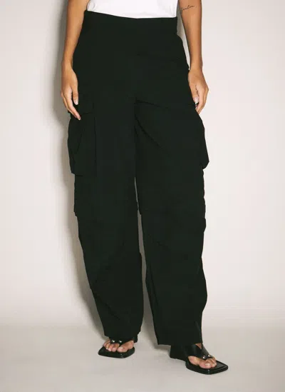 ALEXANDER WANG LOGO CARGO PANTS