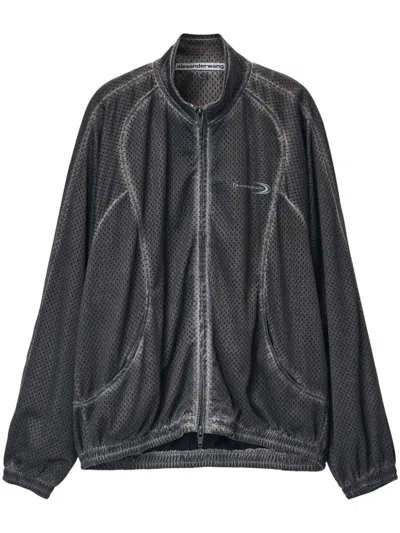 ALEXANDER WANG MESH TRACK JACKET