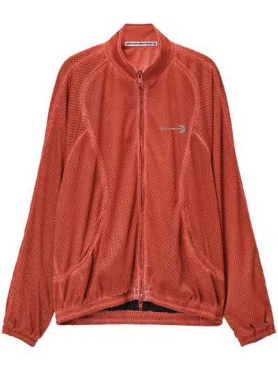 ALEXANDER WANG MESH TRACK JACKET