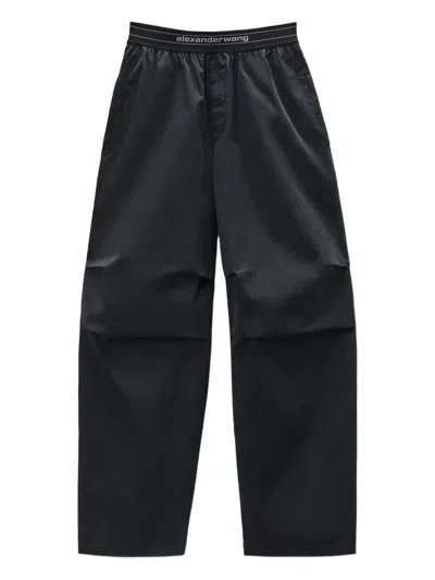ALEXANDER WANG MID RISE PLEATED KNEE PANT