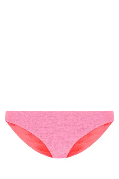 ALEXANDER WANG WOMEN PINK LOGO-PRINT BIKINI BOTTOMS, S LUXURY SWIMWEAR FOR WOMEN DARVEYS
