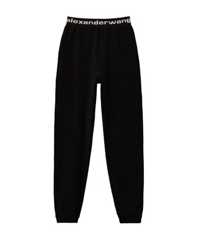 ALEXANDER WANG ALEXANDER WANG LOGO WAISTBAND SWEATPANTS