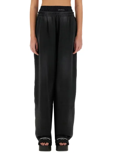 ALEXANDER WANG T ALEXANDERWANG. T PANTS WITH LOGO