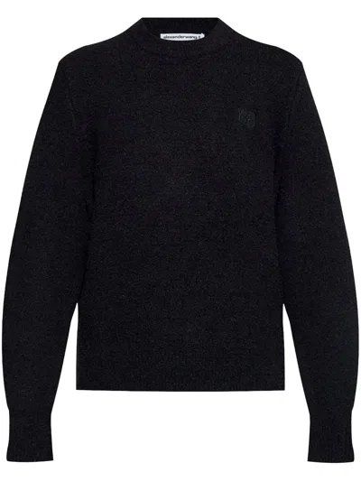 ALEXANDER WANG TEXTURED-FINISH JUMPER