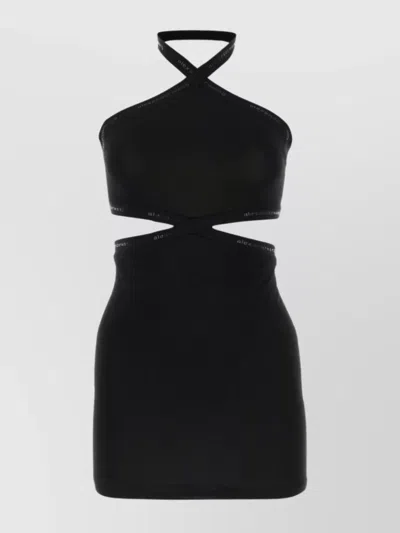 ALEXANDER WANG WAIST CUT-OUT MINI DRESS