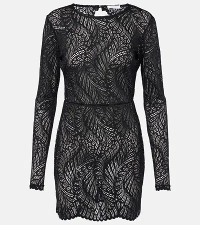ALEXANDRA MIRO GENEVIEVE LACE MINIDRESS