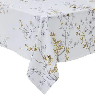 ALEXANDRE TURPAULT LINEN BOTANICAL TABLECLOTH