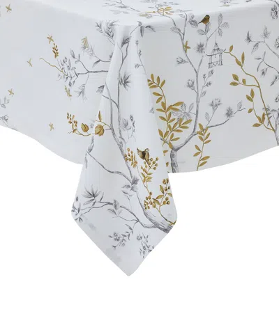 ALEXANDRE TURPAULT LINEN BOTANICAL TABLECLOTH