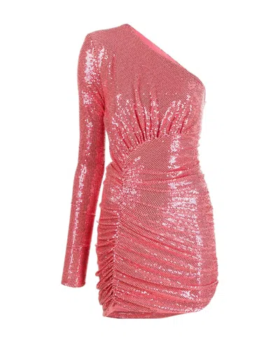 ALEXANDRE VAUTHIER ALEXANDRE VAUTHIER ONE-SHOULDER ASYMMETRIC MINI DRESS