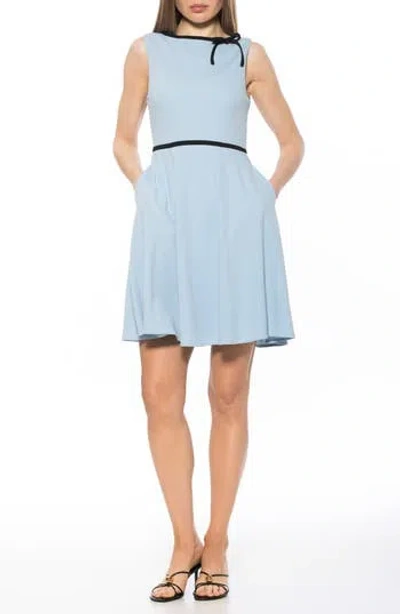 ALEXIA ADMOR ALEXIA ADMOR IDA FIT AND FLARE SLEEVELESS DRESS