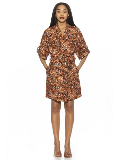 ALEXIA ADMOR JUNE WRAP DRESS