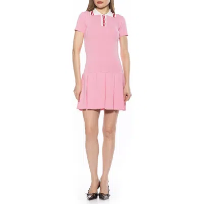 ALEXIA ADMOR ALEXIA ADMOR RORY A-LINE POLO DRESS