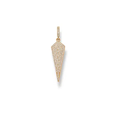 ALEXIE OF ATHENS WOMEN'S GOLD GUIDANCE PAVE ARROW CHARM