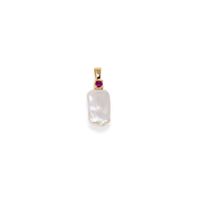 ALEXIE OF ATHENS WOMEN'S GOLD / YELLOW WISDOM PEARL CHARM