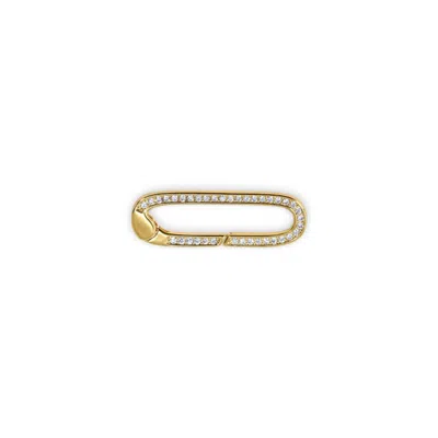 ALEXIE OF ATHENS WOMEN'S GOLD SPARKLE PAVE CHARM CONNECTOR