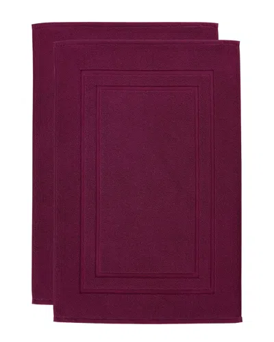 ALEXIS ALEXIS ANTIMICROBIAL IRVINGTON BATH MAT PACK OF 2