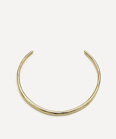 ALEXIS BITTAR ALEXIS BITTAR 14CT GOLD-PLATED THIN COLLAR NECKLACE
