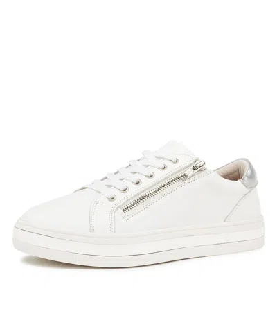 ALFIE & EVIE ALFIE & EVIE POLLYANNA BLACK LEATHER WOMENS SHOES CASUAL SNEAKERS CASUAL