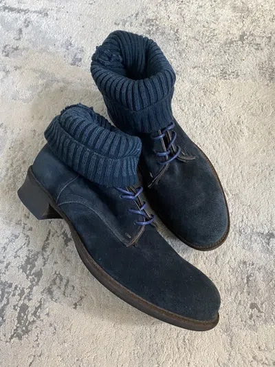 ALFREDO BANNISTER - SUEDE SOCK COMBAT BOOTS