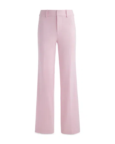 ALICE AND OLIVIA ALICE AND OLIVIA ALEXANDER HIGH RISE SLIM STRAIGHT PANTS