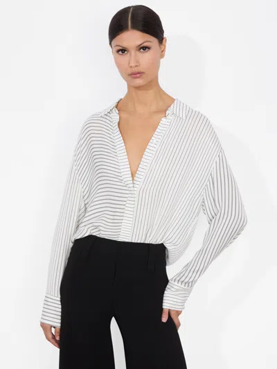ALICE AND OLIVIA DIMITRA OVERSIZED BUTTON DOWN
