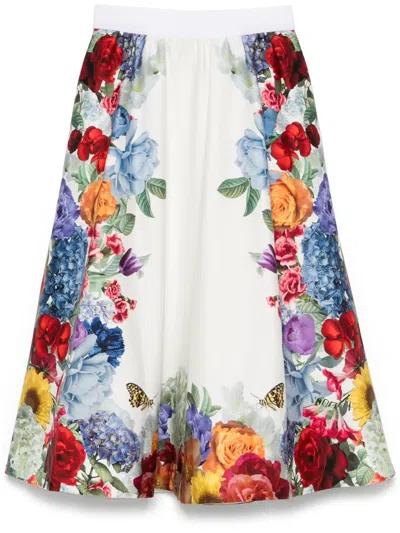 ALICE AND OLIVIA EARLA MIDI SKIRT