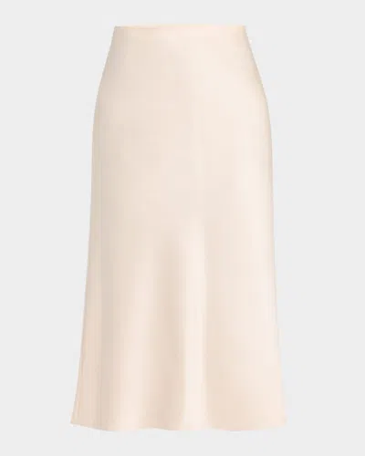 ALICE AND OLIVIA MAEVE MID-LENGTH SLIP SKIRT