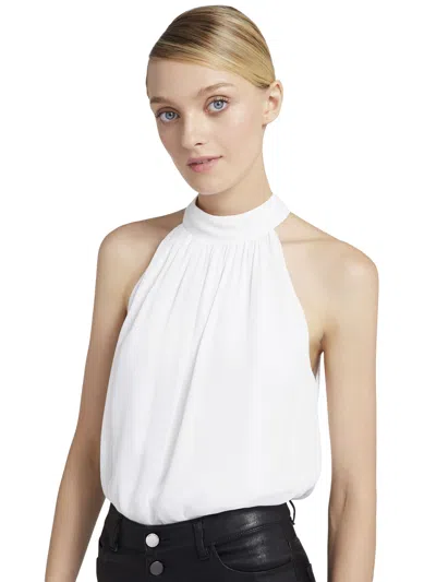 ALICE AND OLIVIA MARIS HALTER TOP