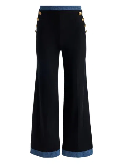 ALICE AND OLIVIA NARIN CROPPED TROUSERS