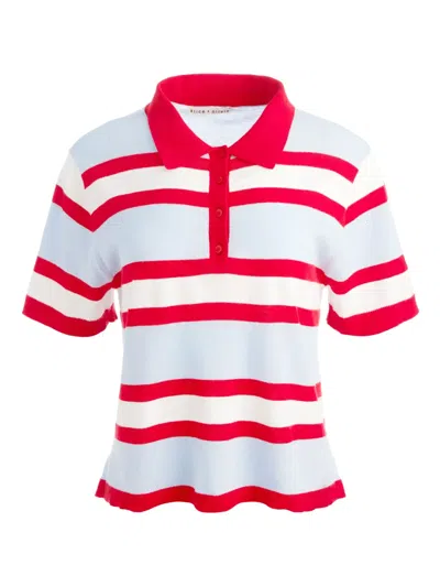 ALICE AND OLIVIA TILLIE POLO SHIRT