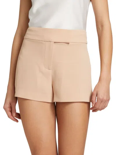 ALICE AND OLIVIA WOMEN'S MARA CROSSOVER SHORTS