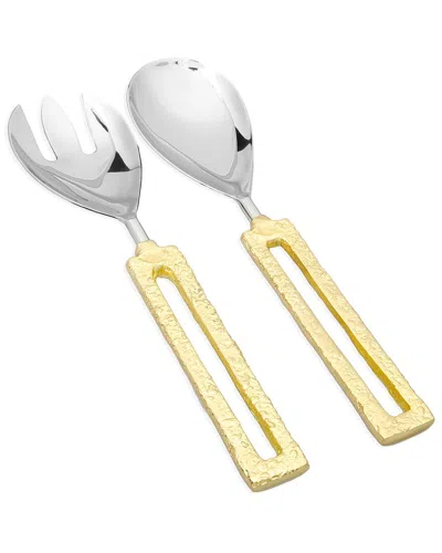 ALICE PAZKUS ALICE PAZKUS 2PC SQUARE HANDLE SALAD SERVERS