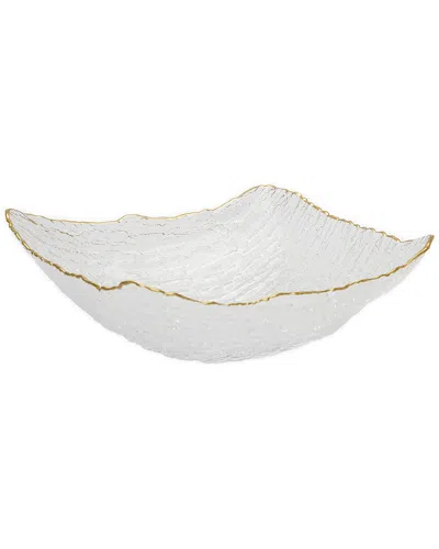 ALICE PAZKUS ALICE PAZKUS GLASS LARGE SQUARE SALAD BOWL