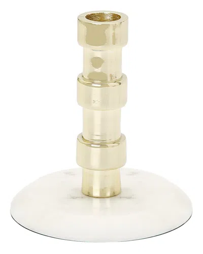 ALICE PAZKUS ALICE PAZKUS TAPERED CANDLE HOLDER ON MARBLE BASE