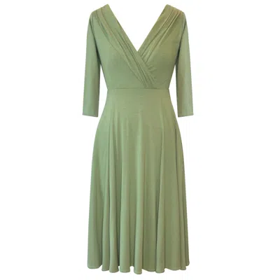 ALIE STREET LONDON WOMEN'S ANNIE DRESS IN PISTACHIO GREEN