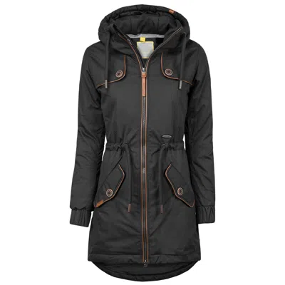 ALIFE & KICKIN ALIFE AND KICKIN DAMEN MANTEL KURZMANTEL JACKE ÜBERGANGSJACKE WINTERJACKE KAPUZE