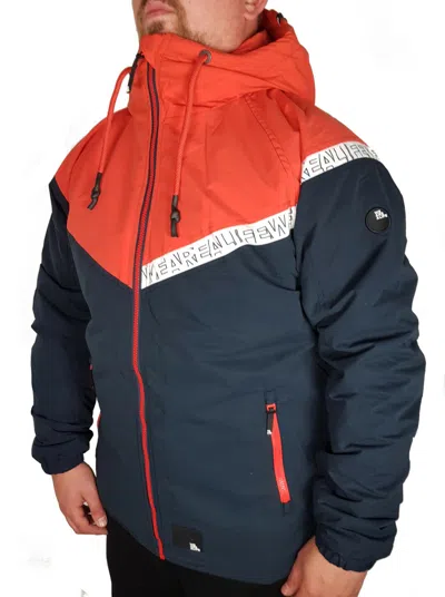 ALIFE & KICKIN ALIFE AND KICKIN HERREN JACKAK WINTERJACKE ROT BLAU WINDJACKE ANGEBOT NEU JACKE