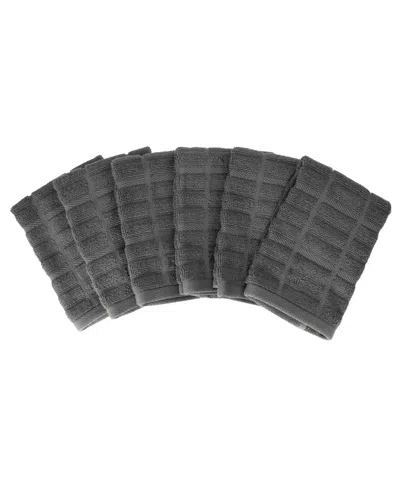 ALL-CLAD SOLID WOVEN DISH CLOTH, SET OF 6