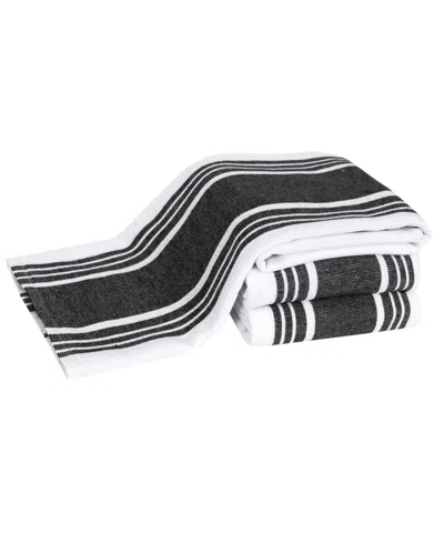 ALL-CLAD STRIPE DUAL SIDED WOVEN KITCHEN TOWEL, SET OF 3