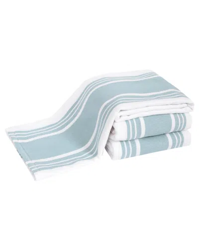 ALL-CLAD STRIPE DUAL SIDED WOVEN KITCHEN TOWEL, SET OF 3