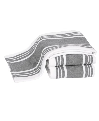 ALL-CLAD STRIPE DUAL SIDED WOVEN KITCHEN TOWEL, SET OF 3