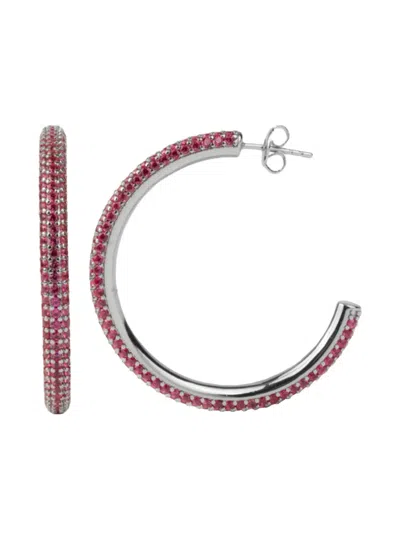 ALL THE LUCK IN THE WORLD AIMÉ HOOP EARRINGS