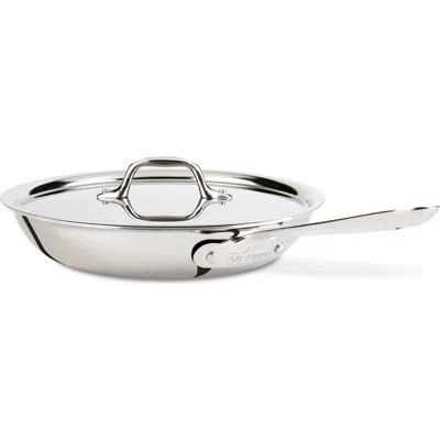 ALL-CLAD ALL-CLAD 10-INCH BRUSHED STAINLESS STEEL FRY PAN WITH LID