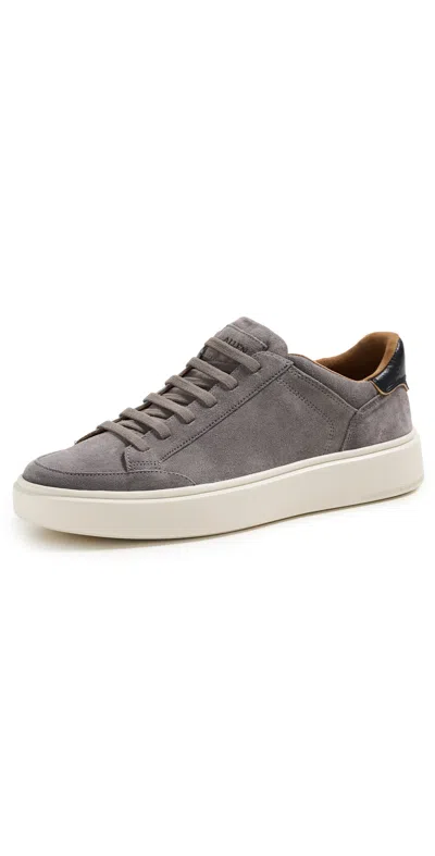 ALLEN EDMONDS OLIVER SUEDE SNEAKERS PIOMBO
