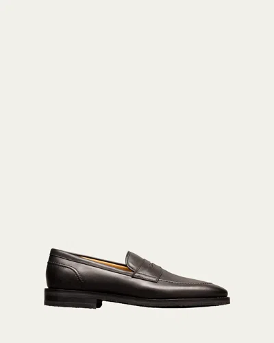 ALLEN EDMONDS RESERVE MEN'S ROMAN LEATHER PENNY LOAFERS
