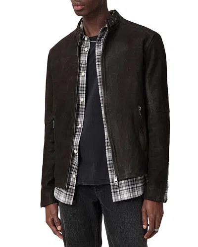 ALLSAINTS CORA SLIM FIT ZIP FRONT JACKET