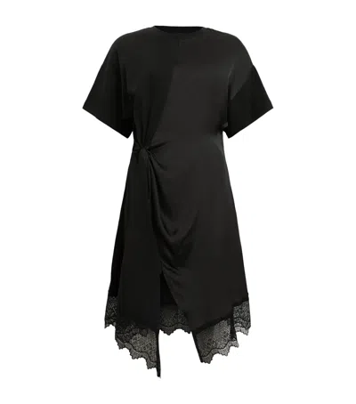 ALLSAINTS LANA PANELLED MINI DRESS